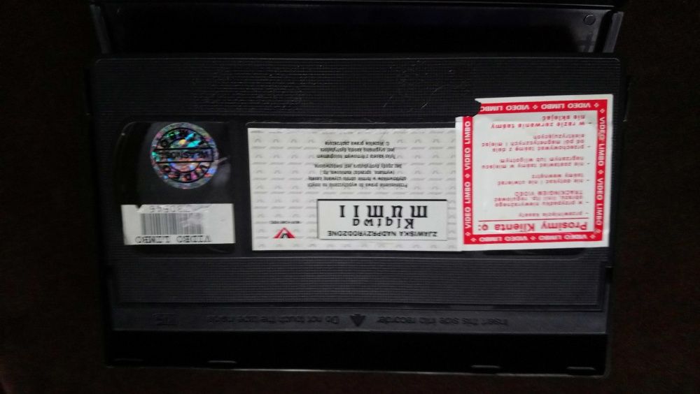 Klątwa Mumii kaseta VHS