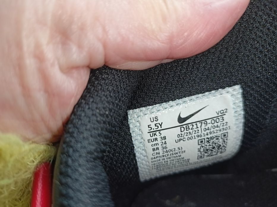 Nike Funk High BG roz. 38 - dł. wkł. 24 cm- skóra - stan bdb