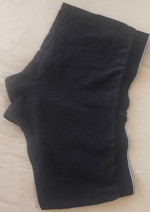 Męskie czarne bokserki małe