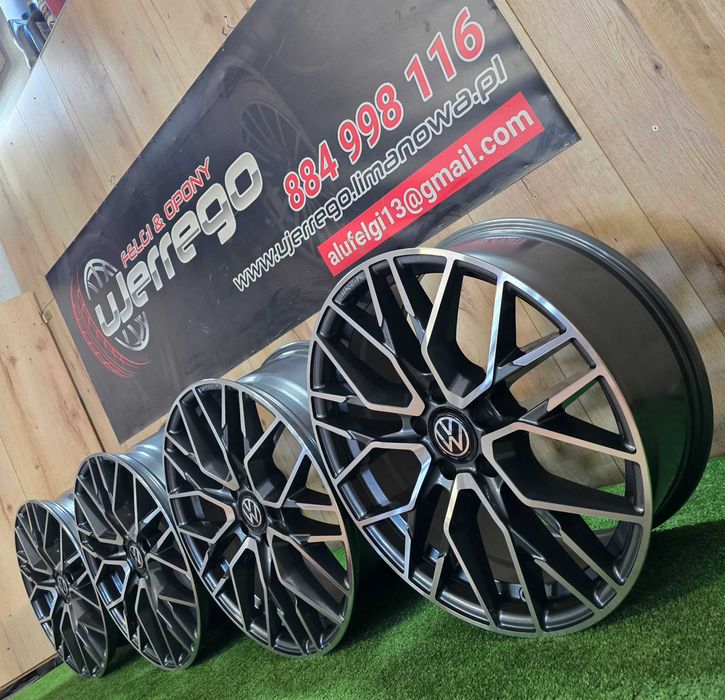 NOWE ALUFELGI VOLKSWAGEN 18x5x112 - Arteon,Golf,ID.3,Jetta,TiguanT-roc