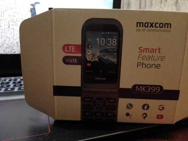 Telefon MaxCom SmartPhone MK399 dotykowy wyświetlacz klawiatura apps