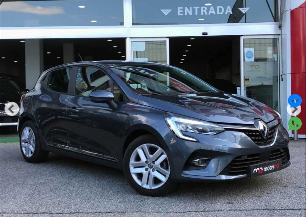 Renault clio 5 ano 2020 com apenas 24.500 km