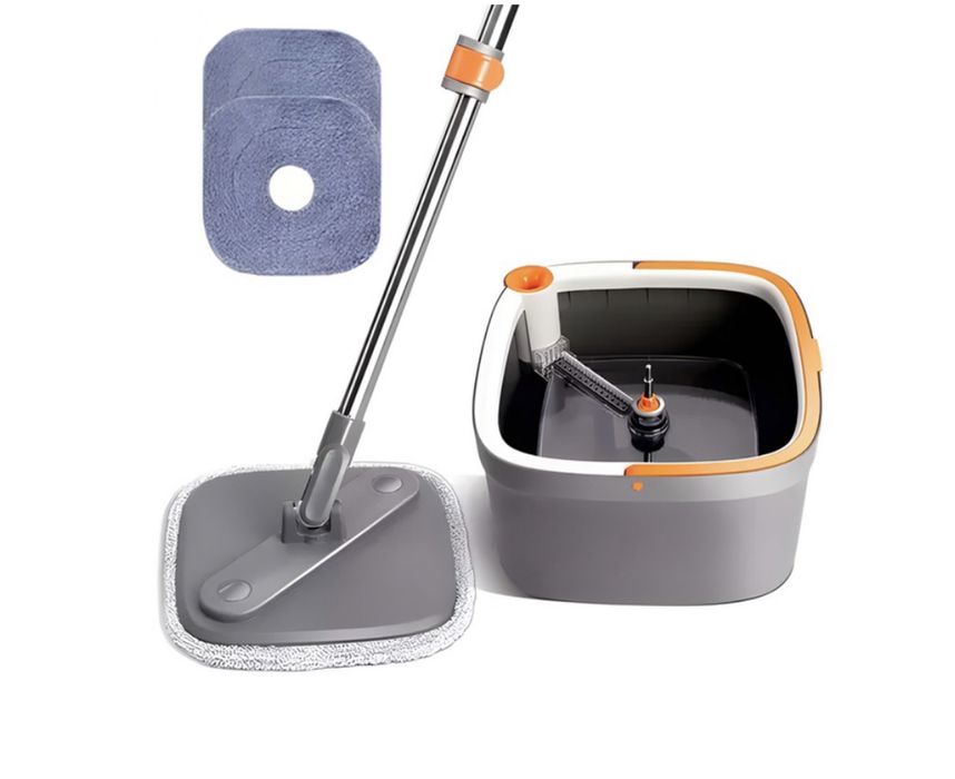 швабра с отжимом 2в1 швабра з віджимом відро 6л самовіджимом