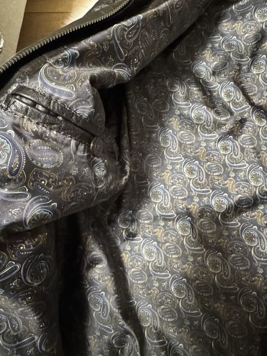 Шкіряна чоловіча куртка натуральна під крокодила. Туреччина