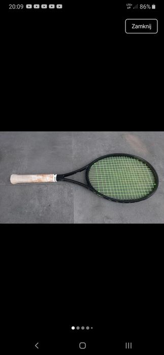 Rakieta tenisowa wilson pro staff 100