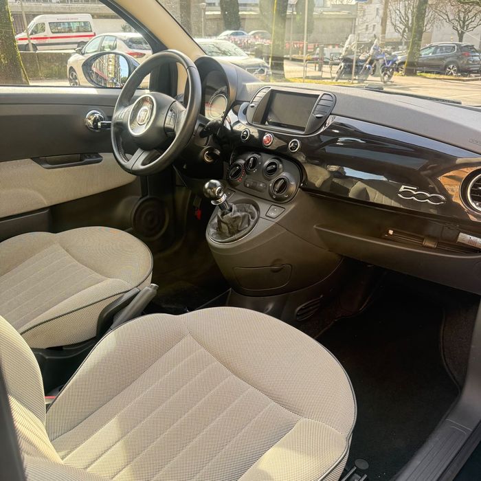 Fiat 500 ano 2012 motor 0.9 Gasolina