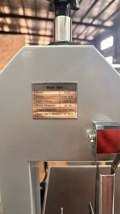 Serra de osso de aço inoxidavel nova na caixa com garantia