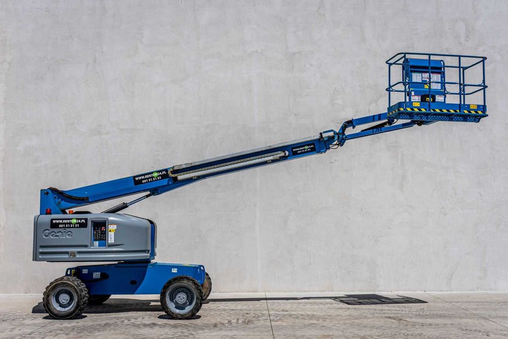 Wynajem podestów ruchomych zwyżek podnośników nożycowych teleskopowych