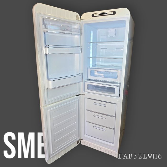 SMEG FAB32LWH6 Biały / White – lodówka Retro 196,8 cm NoFrost