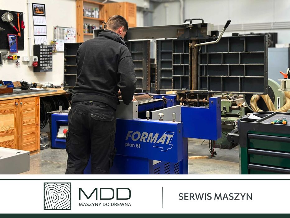 Serwis i naprawa maszyn stolarskich oraz przemysłowych | MDD