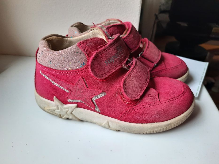 Superfit buty rozmiar 24 zamszowe rozowe