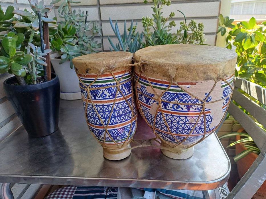 Batuque Marroquino duplo em pele