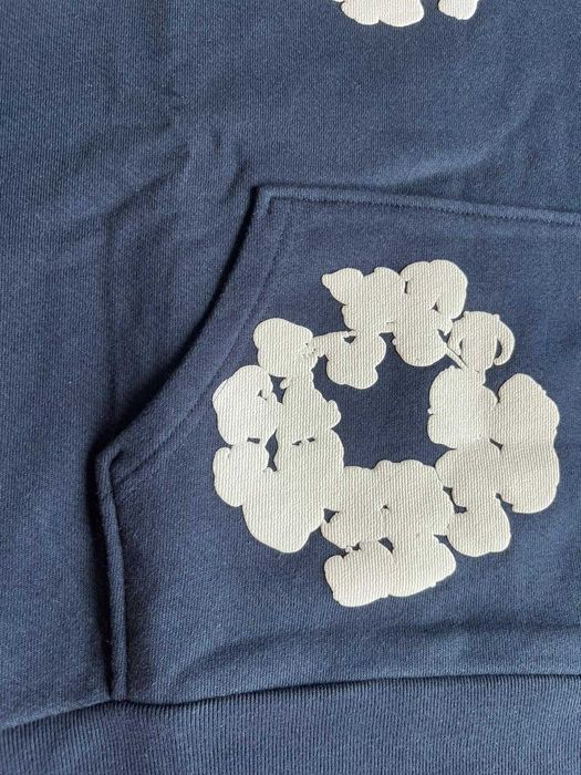 Denim Tears The Cotton Wreath Sweatshirt Navy