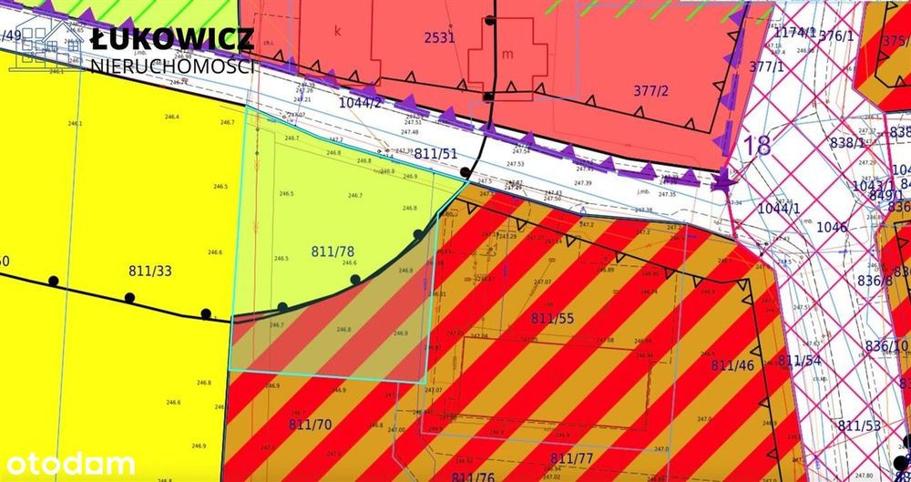 Działka budowlana w centrum Kaniowa 1732 m²! - Więcej