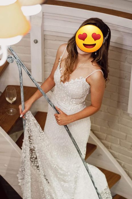 Suknia ślubna wzrost 174 cm szyta na miarę
