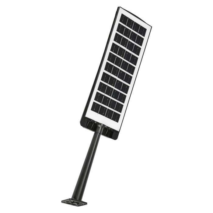 LED ліхтар вуличний сонячний з Д/У та датчиком Horoz COMPACT-30 W IP65