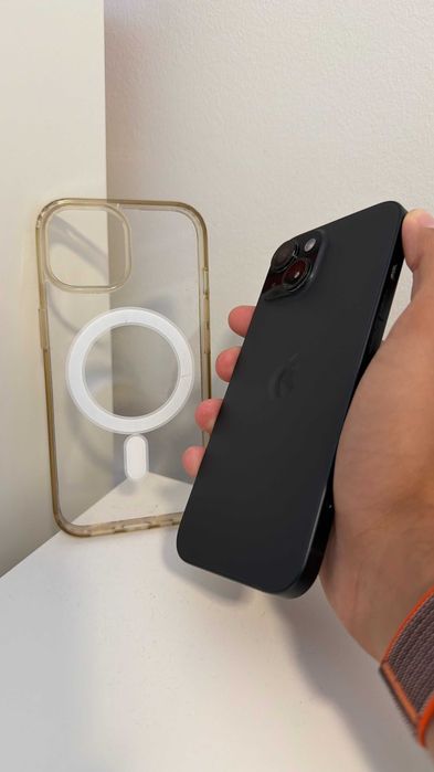 Aceito trocas/retomas. Apple iPhone 15 128GB 89% "preto" + capa