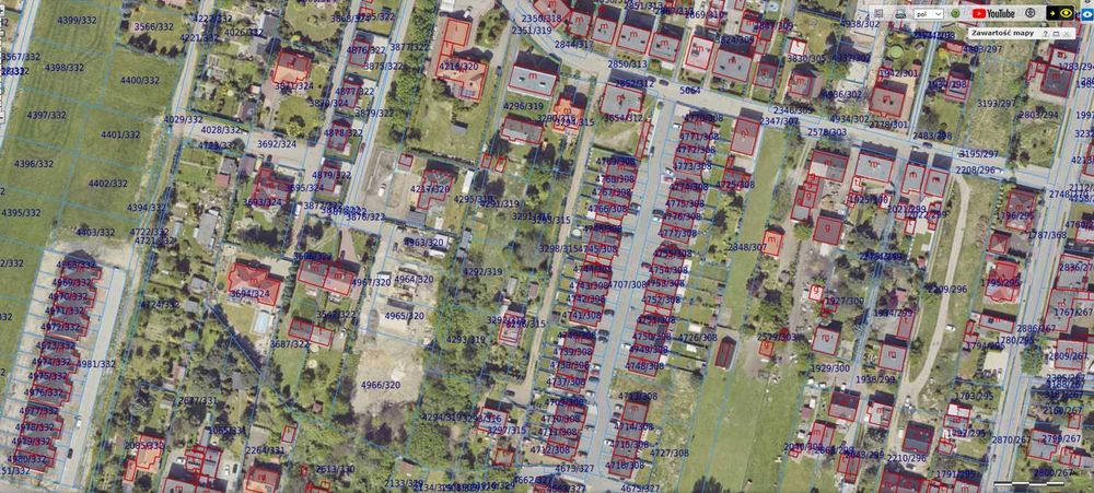 DZIAŁKI BUDOWLANE, Zabrze-Pawłów przy ul. Tyska (439m2)