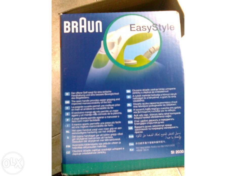 Ferro de engomar Braun 1700W Easy Style