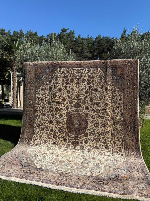 Dywan Perski Kaszmirowy Ręcznie Tkany Indo Ispahan 320x260 gal. 26 tyś