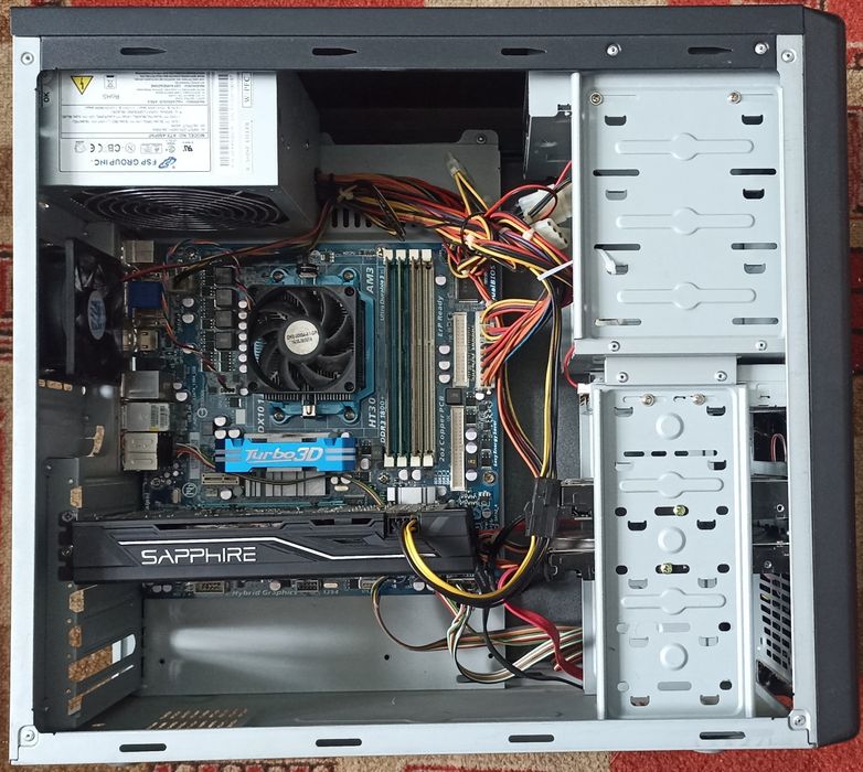 Системний блок RX 460 4GB / 8GB RAM / Windows 10 – обслужений