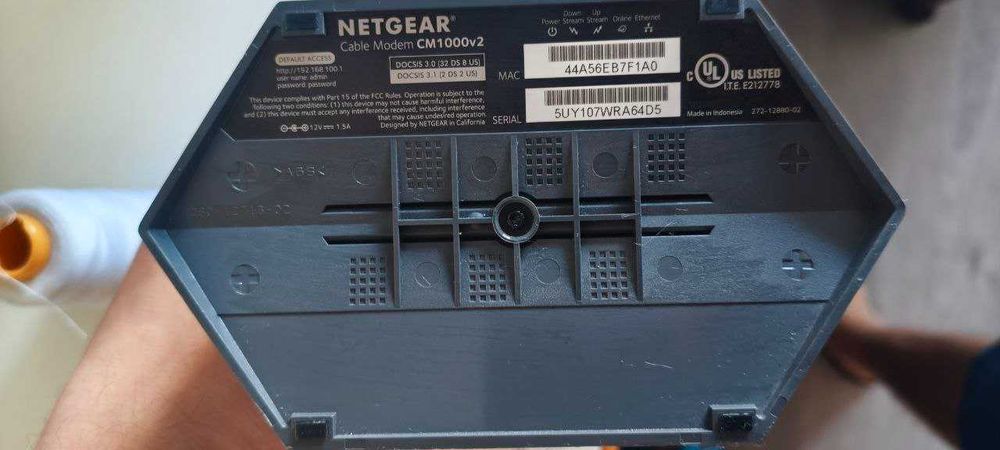 Кабельний модем Netgear CM1000v2