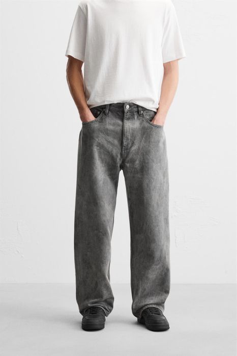 Джинси Zara relaxed fit вільного крою