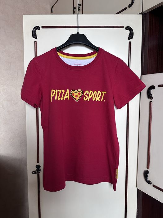 Koszulka z krótkim rękawem Alkopoligamia x Pizza Sport, rozmiar XS
