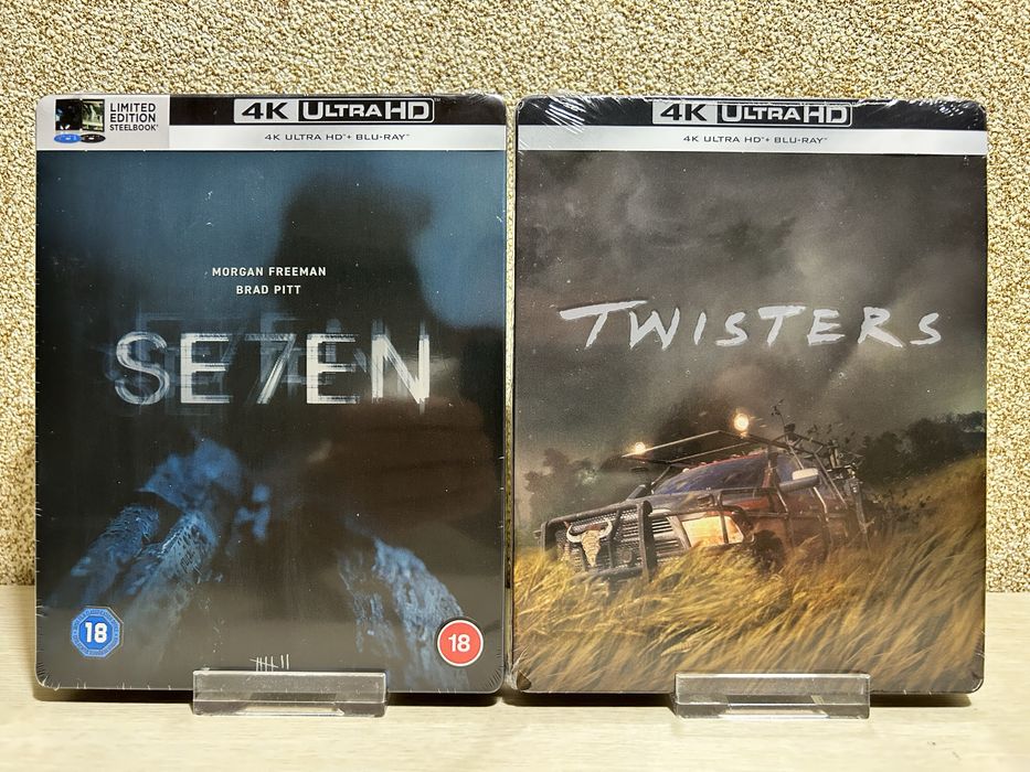 Steelbook 4K Ultra HD Интерстеллар /Начало  /Дюнкерк/ Битва за битвой /Грань будущего/Семь/ Халк / Аполлон 13