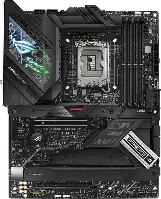 CPU Intel i9-12900K + Motherboard ASUS ROG Strix Z690-F Gaming WiFi