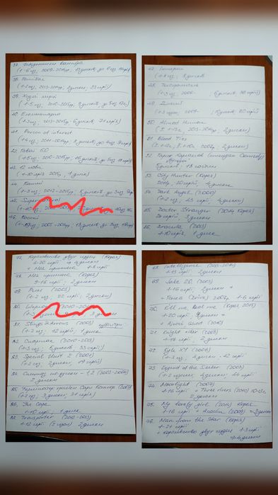 Диски з серіалами різними
