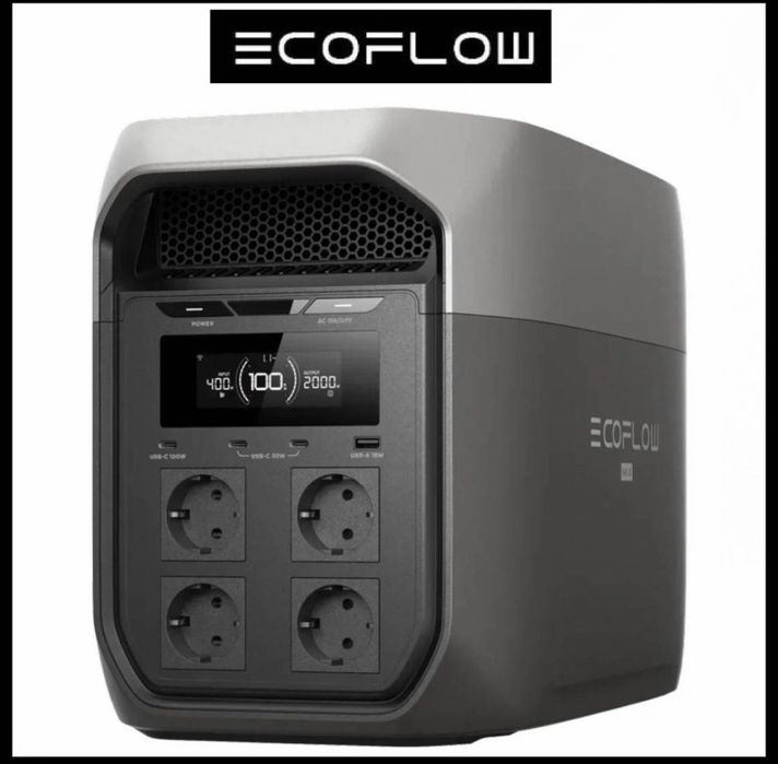 Зарядная станция EcoFlow Delta  3 Мax  DELTA 2 EU розетки