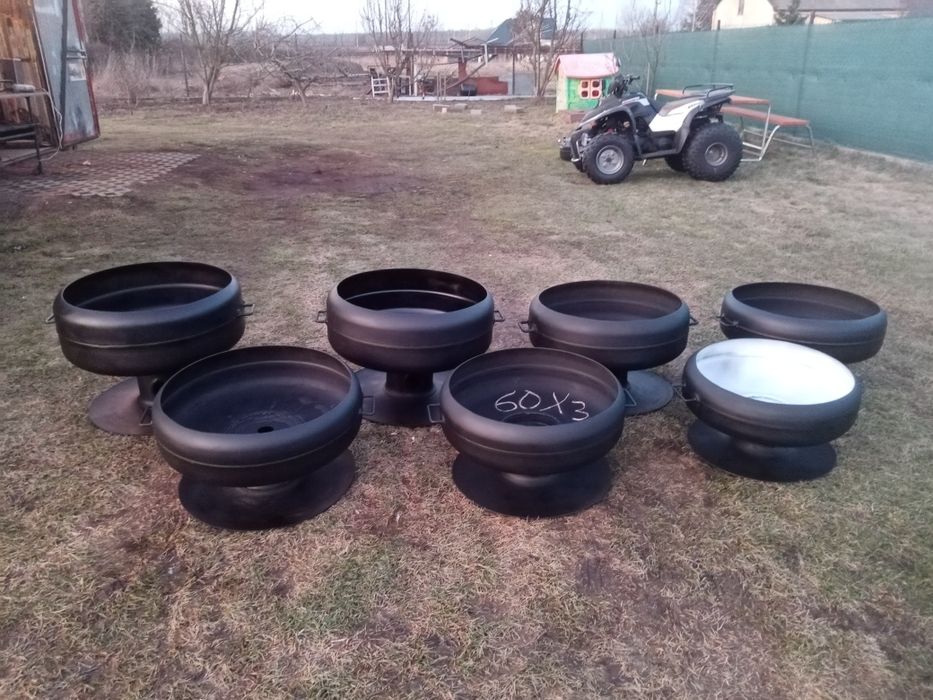 Palenisko do ogrodu tarasu mega zajefajne stal 4mm posłuży latami okaz