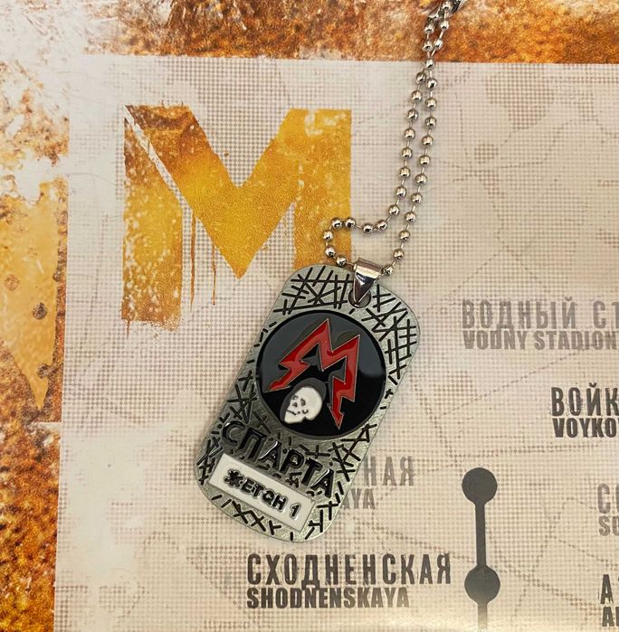 Жетони METRO Exodus/МЕТРО/Metro 2033/ Metro Last Light. Новий.