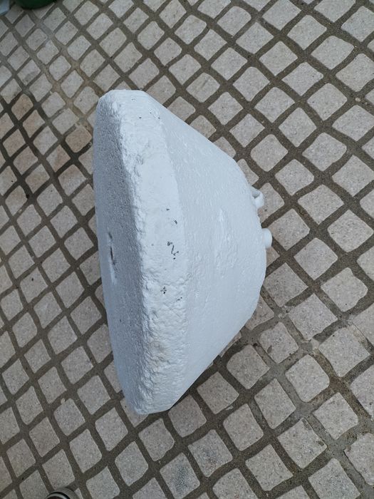 Base de cimento  pesada