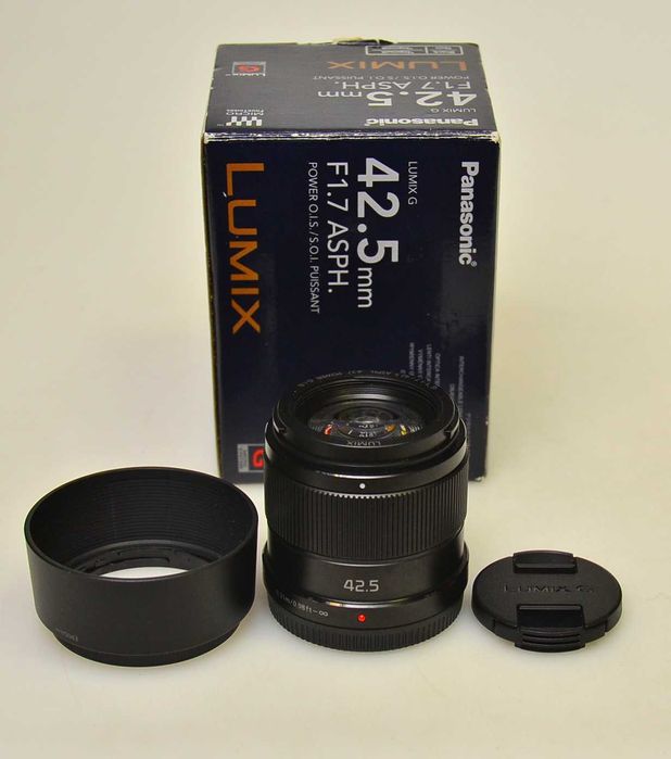 Obiektyw Panasonic Micro 4/3 LUMIX G 42.5mm F1.7 ASPH OIS Gwarancja!