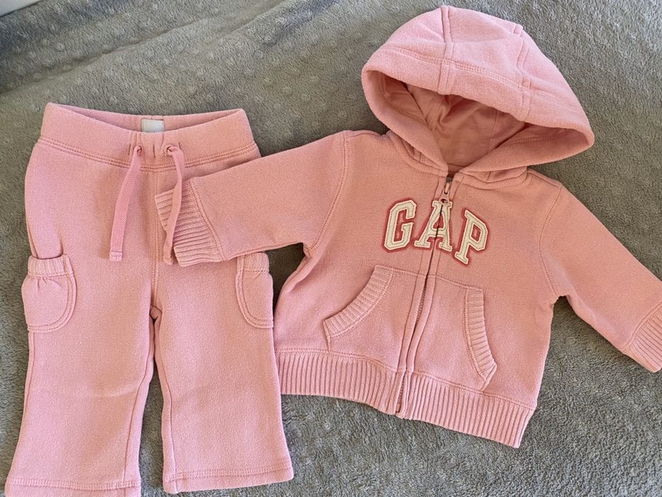 Dresik Baby GAP 3-6 miesięcy, 62-68 cm, różowy, oryginalny