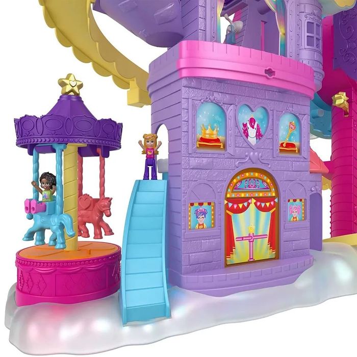 Mattel HBT13 - Polly Pocket - Тематичний парк розваг Rainbow Uni