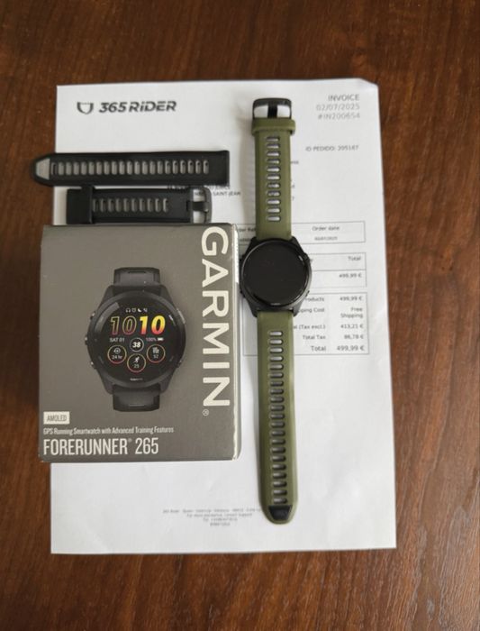 Relogio Garmin forerunner 265 amoled