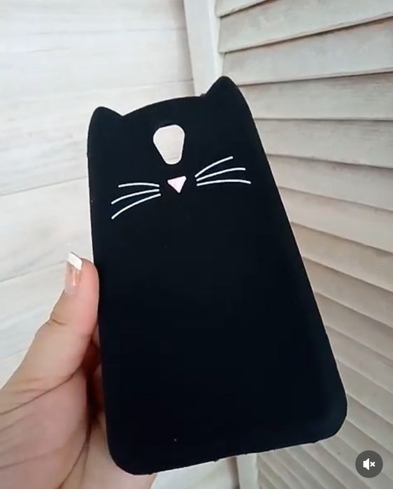 Чехол meizu M6 силикон 3D