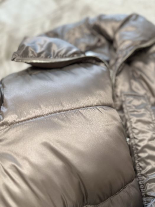 Куртка пуховик reserved, мокко