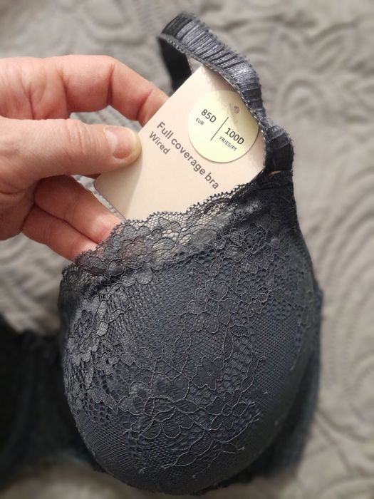 Komplet bielizny grafit C&A 85D