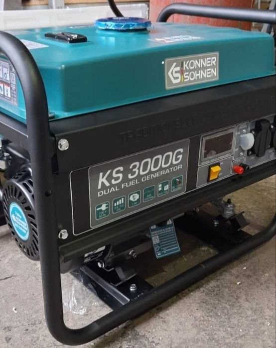 Газово-бензиновый генератор Konner&Sohnen KS3000 G
