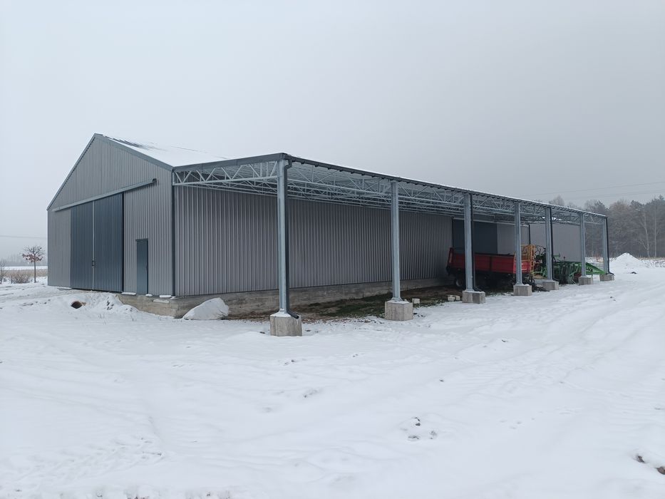 Hala Stalowa 15x45x5m + Jednospad Stal-Project