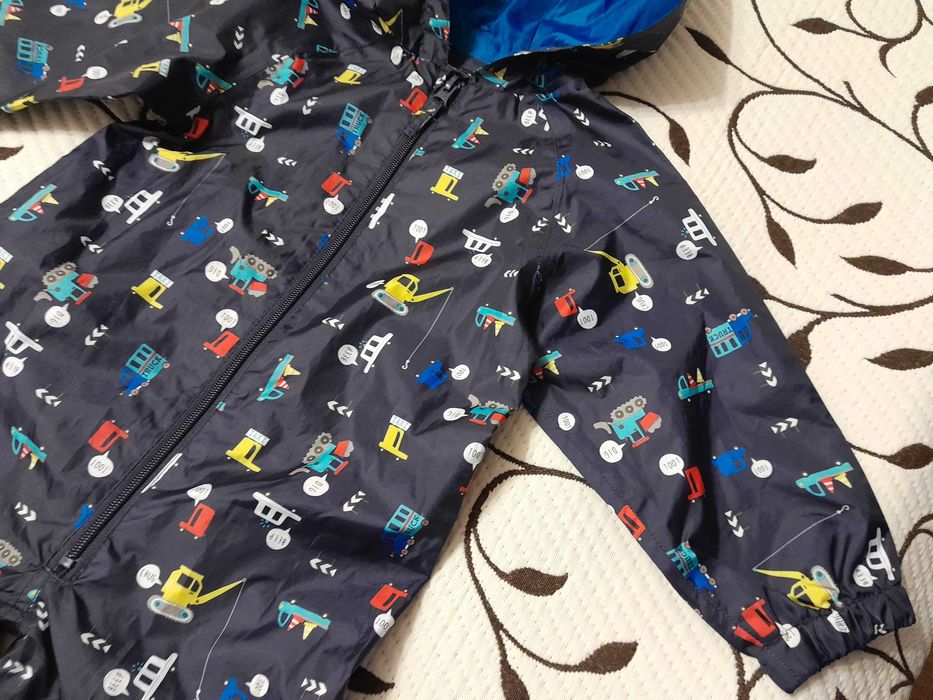 Комбинезон дождевик на подкладке на мальчика 1,5-2 лет,  Mothercare