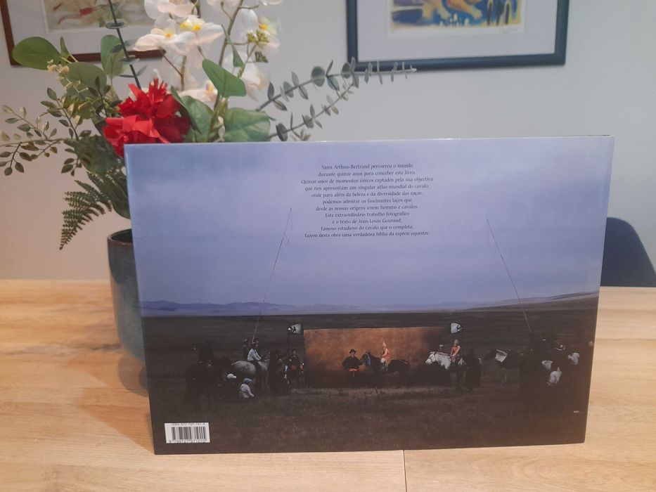 Cavalos, de Yann Arthus-Bertrand (LIVRO RARÍSSIMO)