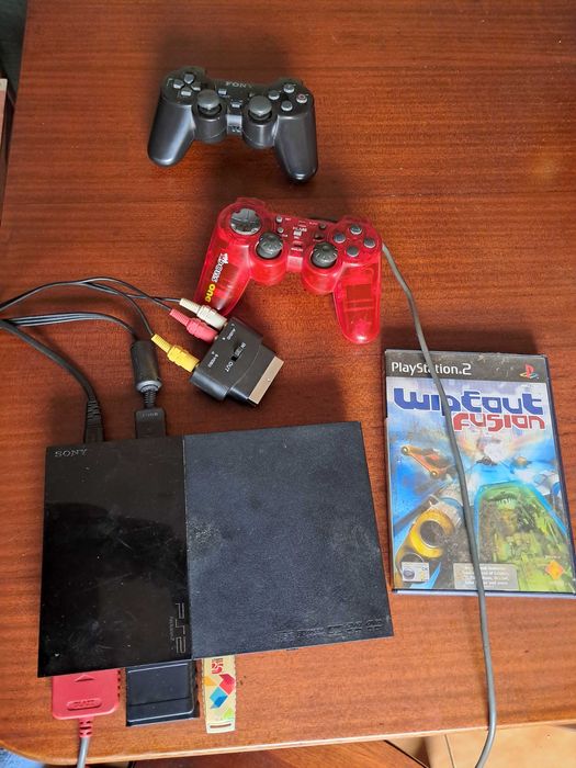 PlayStation 2 Slim desbloqueada com memory card Opentuna e psp  3004