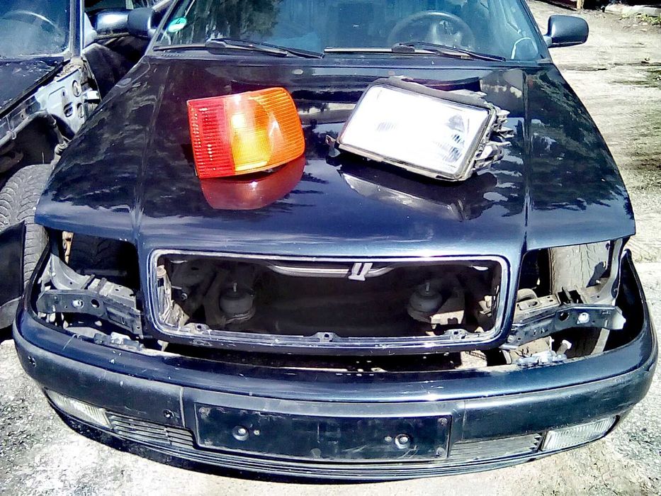 Zderzak Maska Lampa AUDI 100 a6 c4 Grill Kierunkowskaz Reling Lusterko