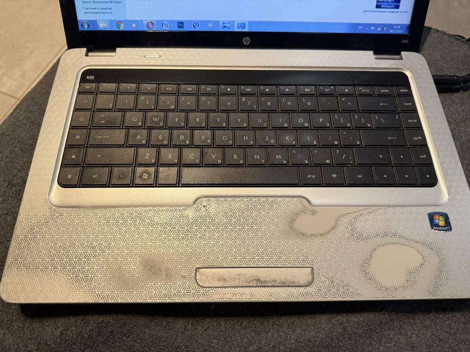 Ноутбук HP g62 робочий