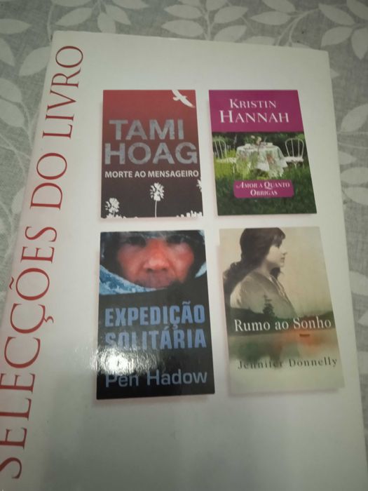 Livros das Seleções Reader's Digest, com 4 histórias
